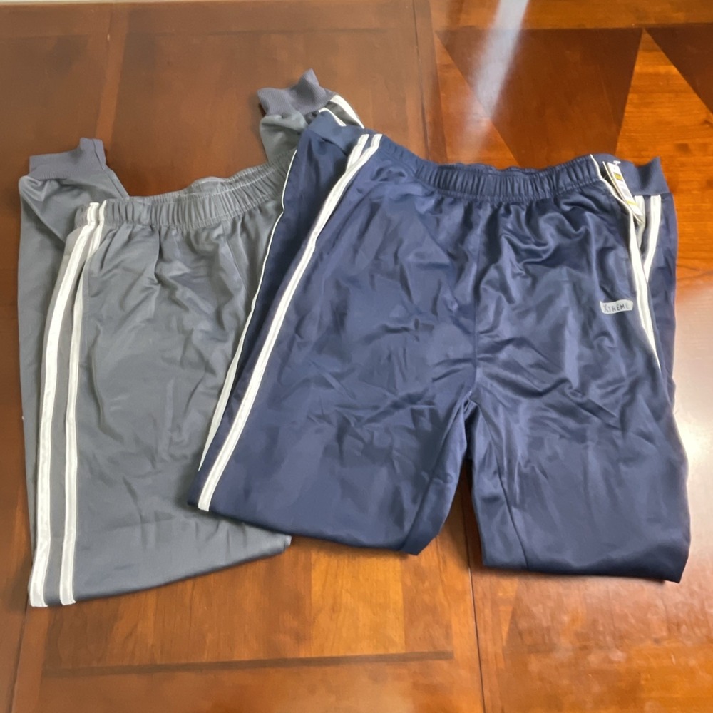 Two Pair Jogging Exercise Pants Size Medium Unisex iXtreme NWT